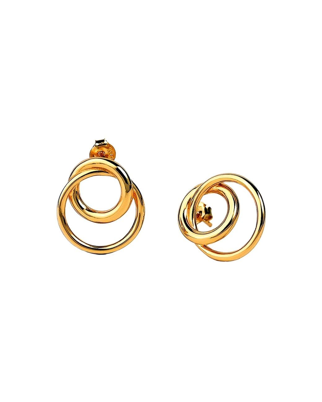 Zynnia Collective Metallic Circle Studs
