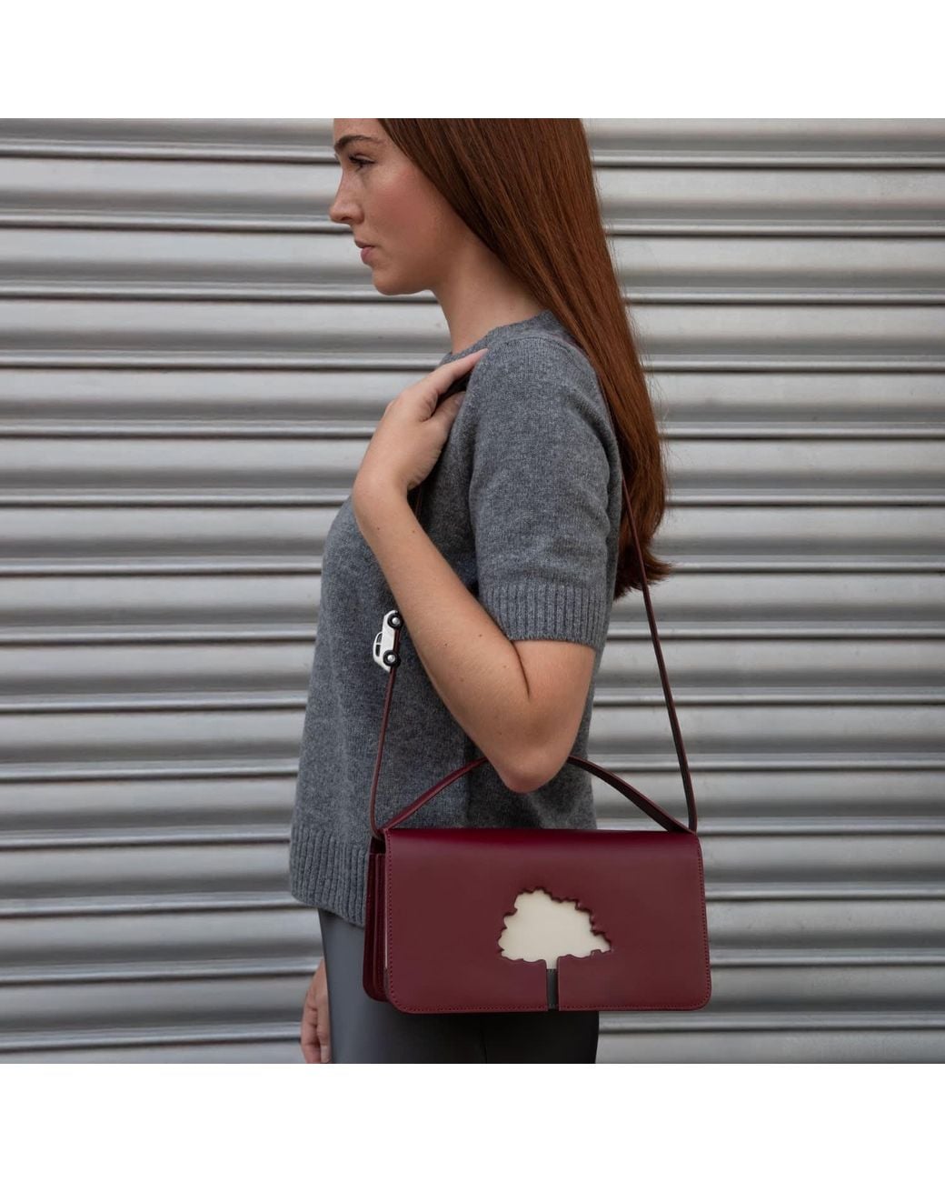 Absurde Purple Speed Limit Medium Bag