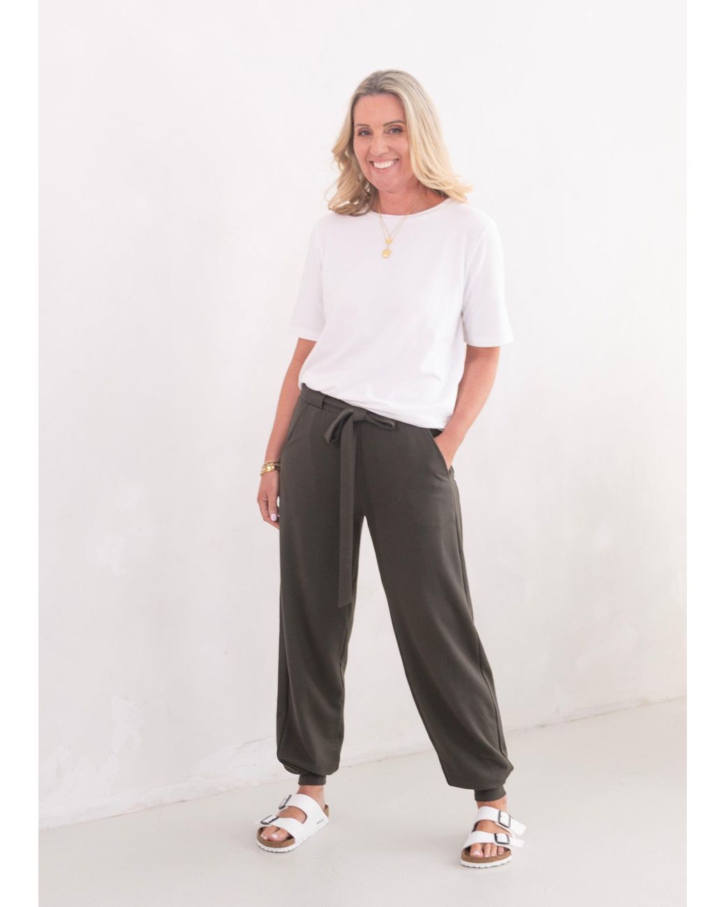 Weartwo London Black Siren Cuffed Leg Trousers