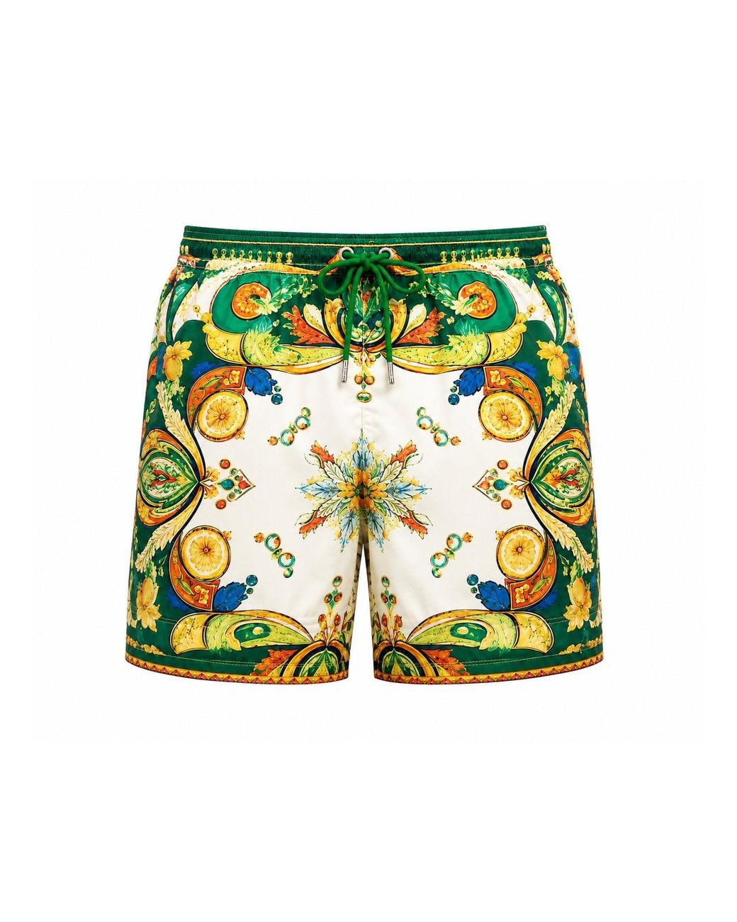 Hustle Green Dolce Vita Swim Shorts for men