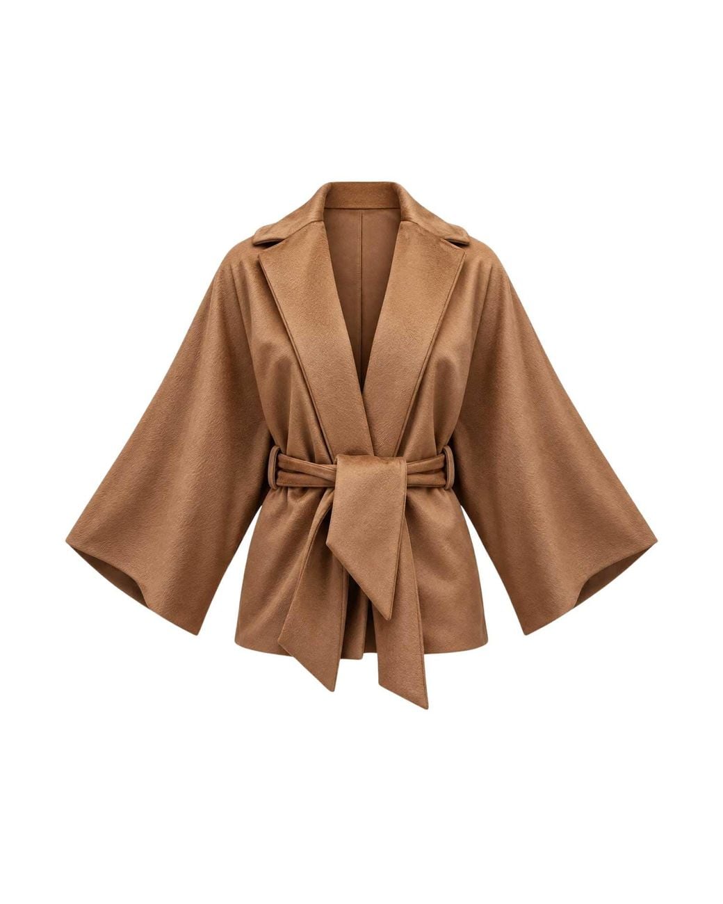 Humans & Land Brown Camel Kimono Jacket