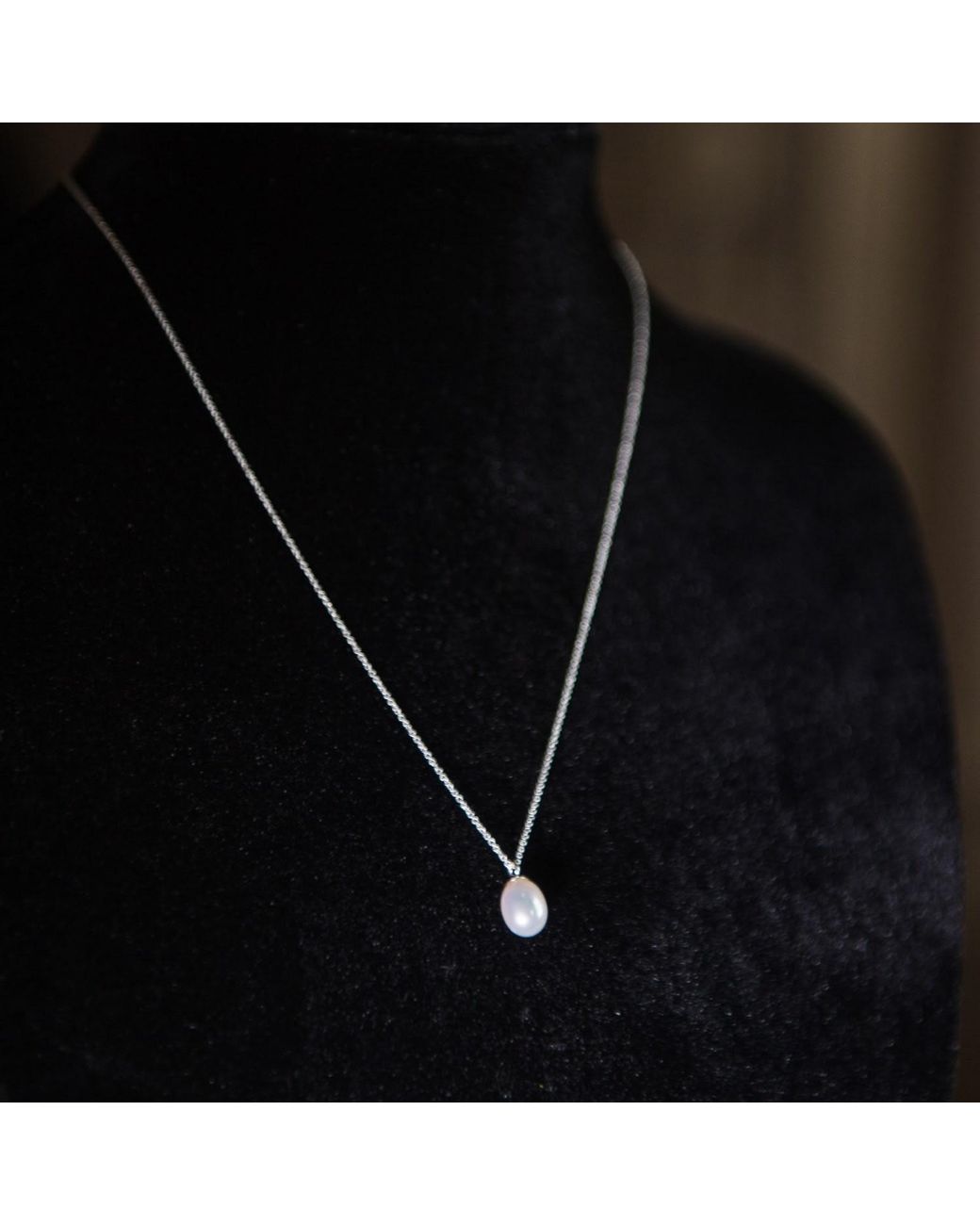 Augustine Jewels Metallic Pearl Necklace