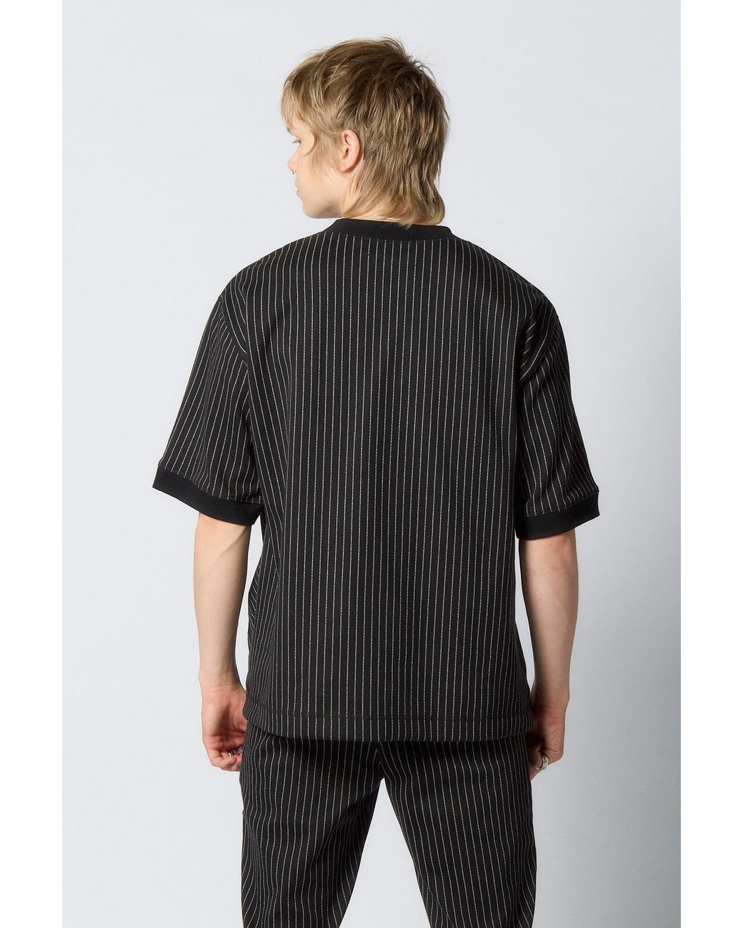 Reet Aus Black Oversized T-Shirt For for men