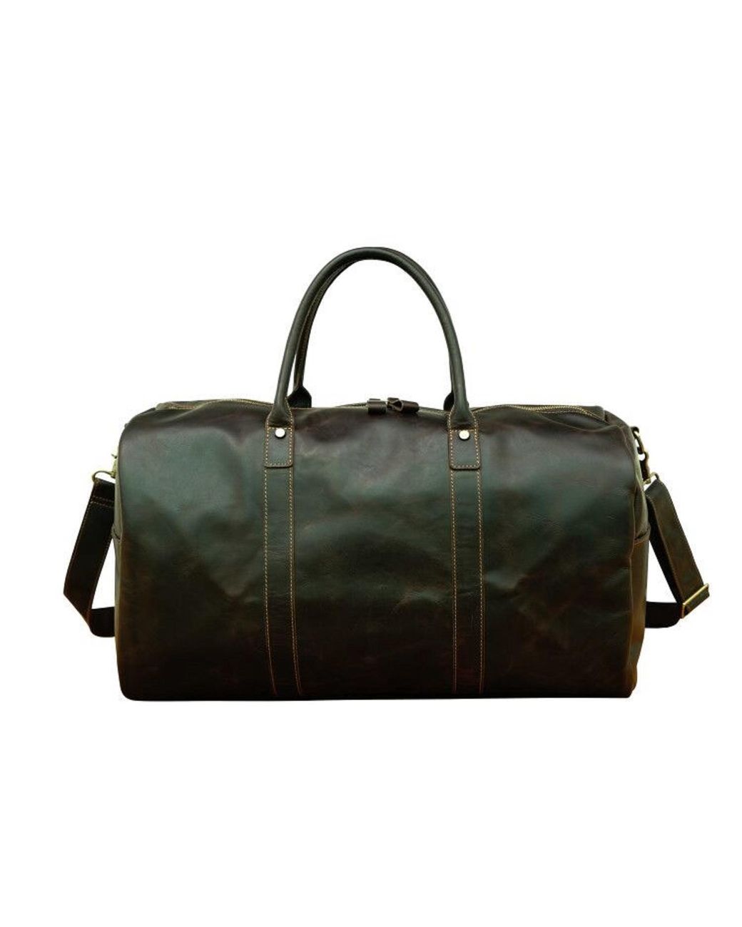 Touri Black Genuine Leather Holdall