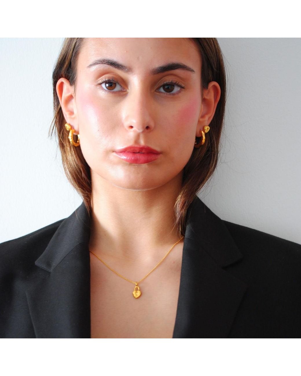 De Roms Metallic The Amor Vita Heart Necklace