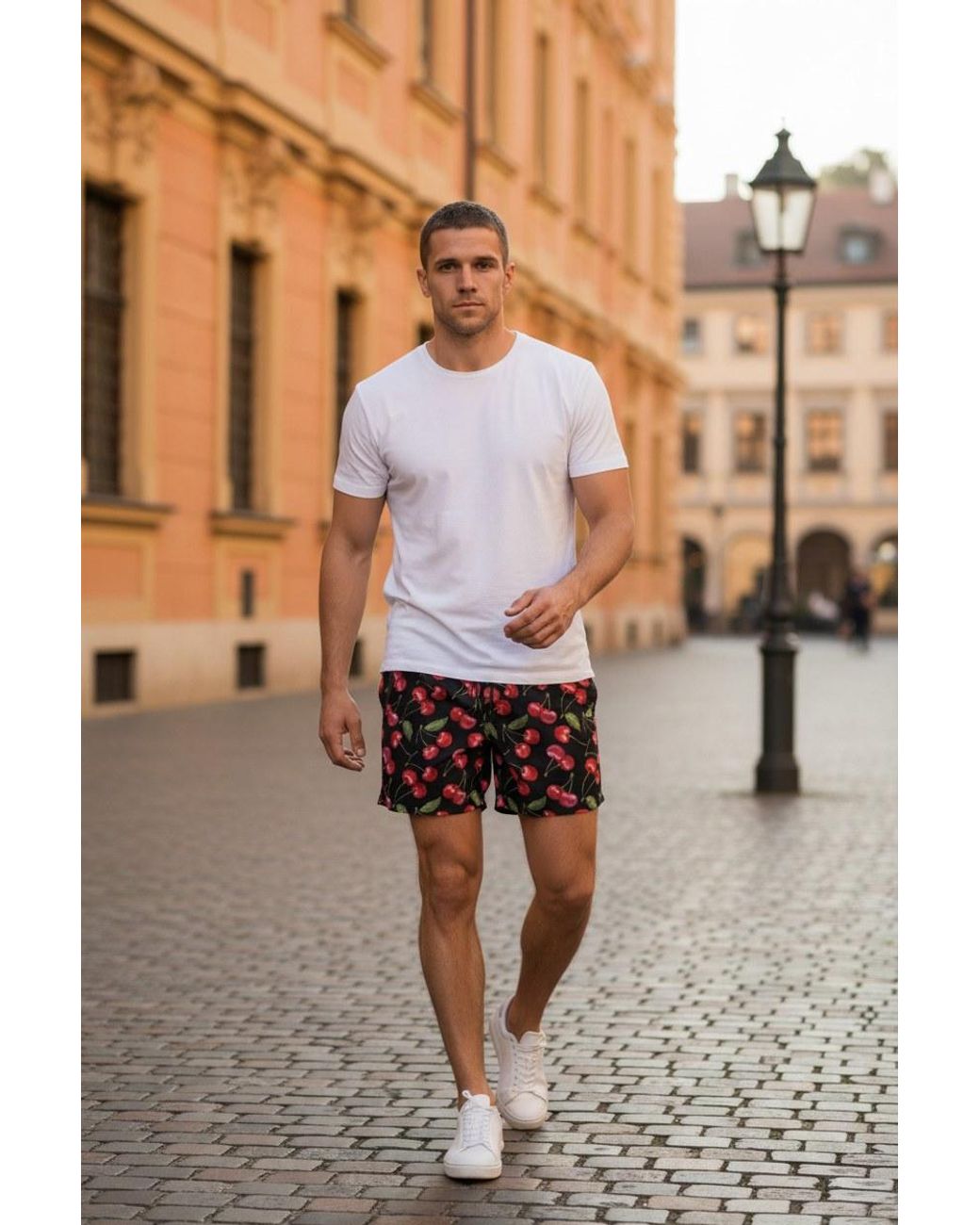 Plivati Red Višnja Premium Swim Shorts for men