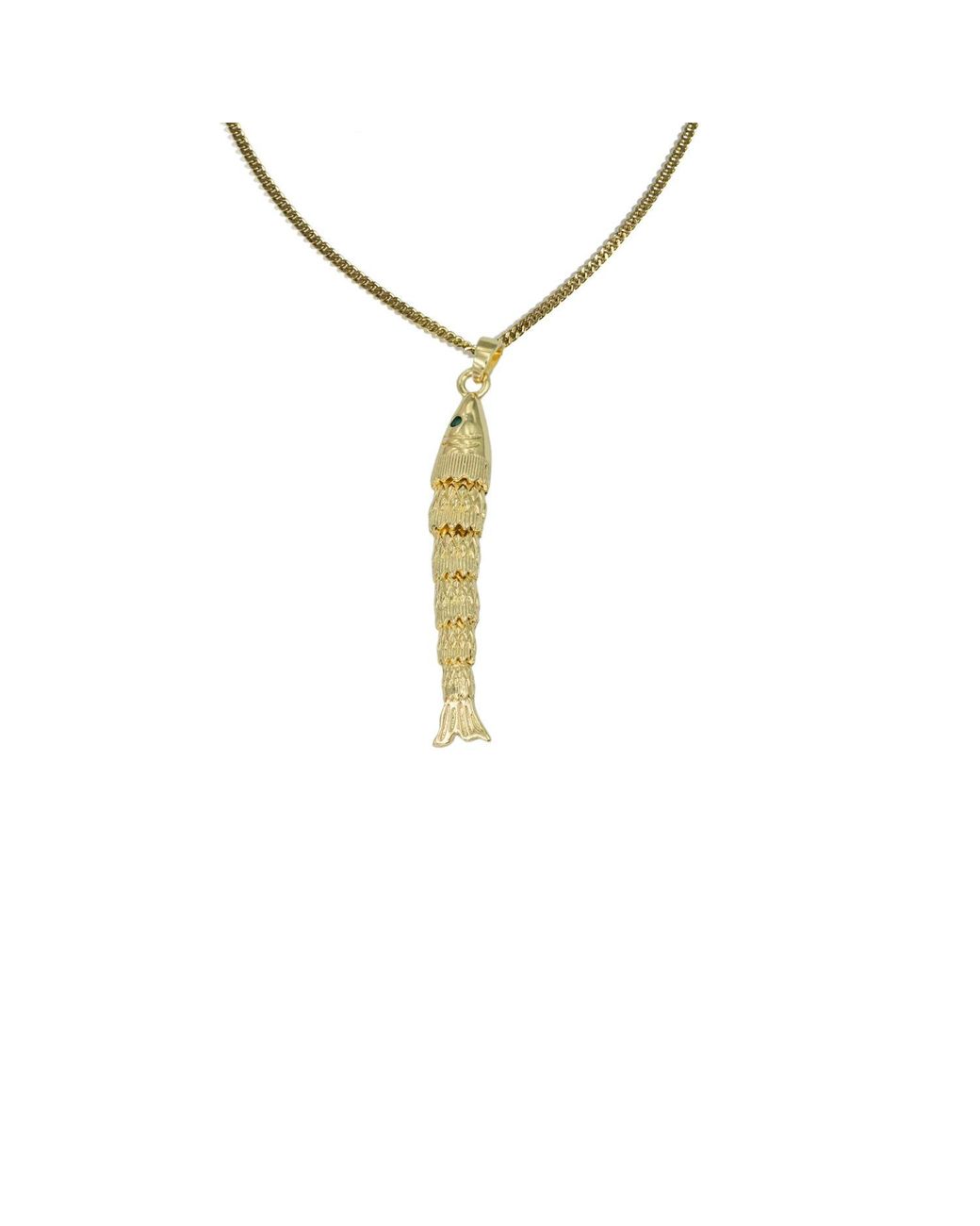 Rachel Nathan Metallic The Catch Necklace