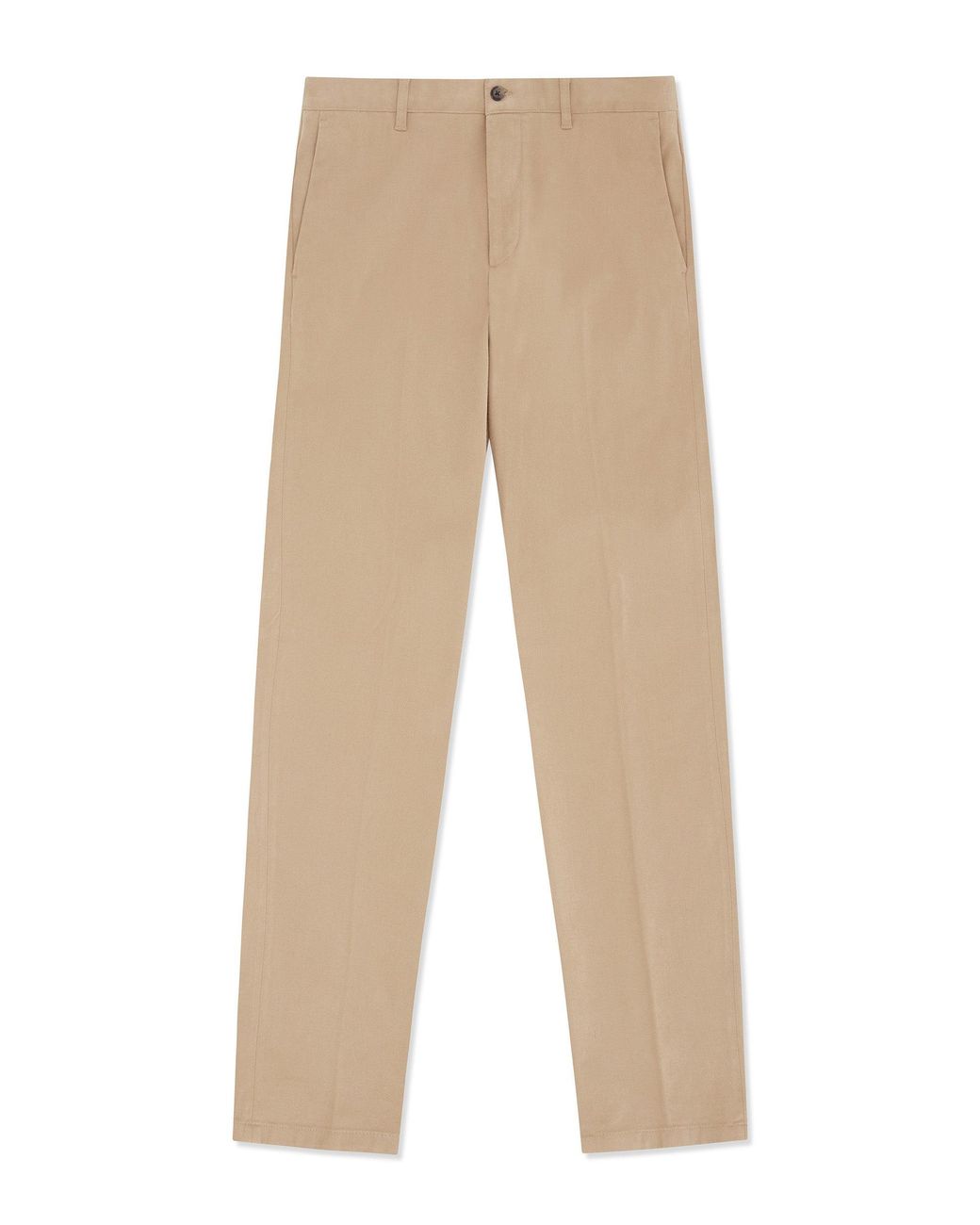 Gresham Blake Natural Neutrals Cotton Stretch Chino for men