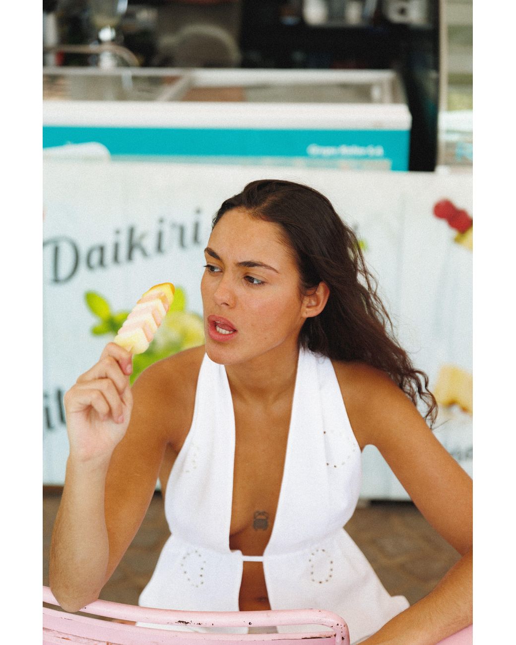 Par & Escala White Rafaela Top