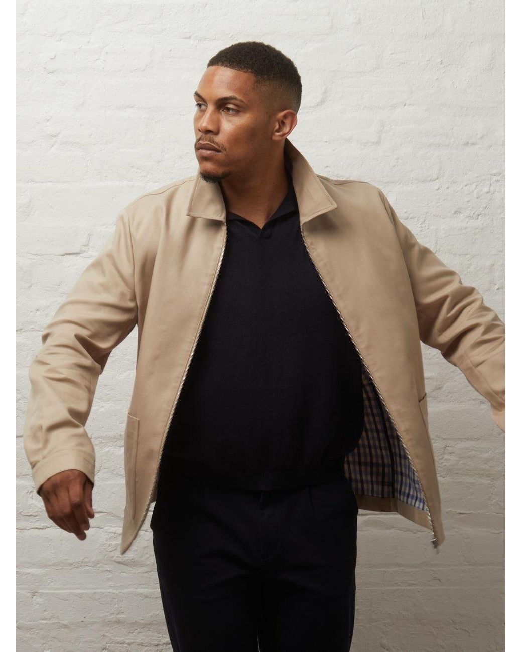 Guards London Natural Neutrals Stonham Essential Casual Jacket for men