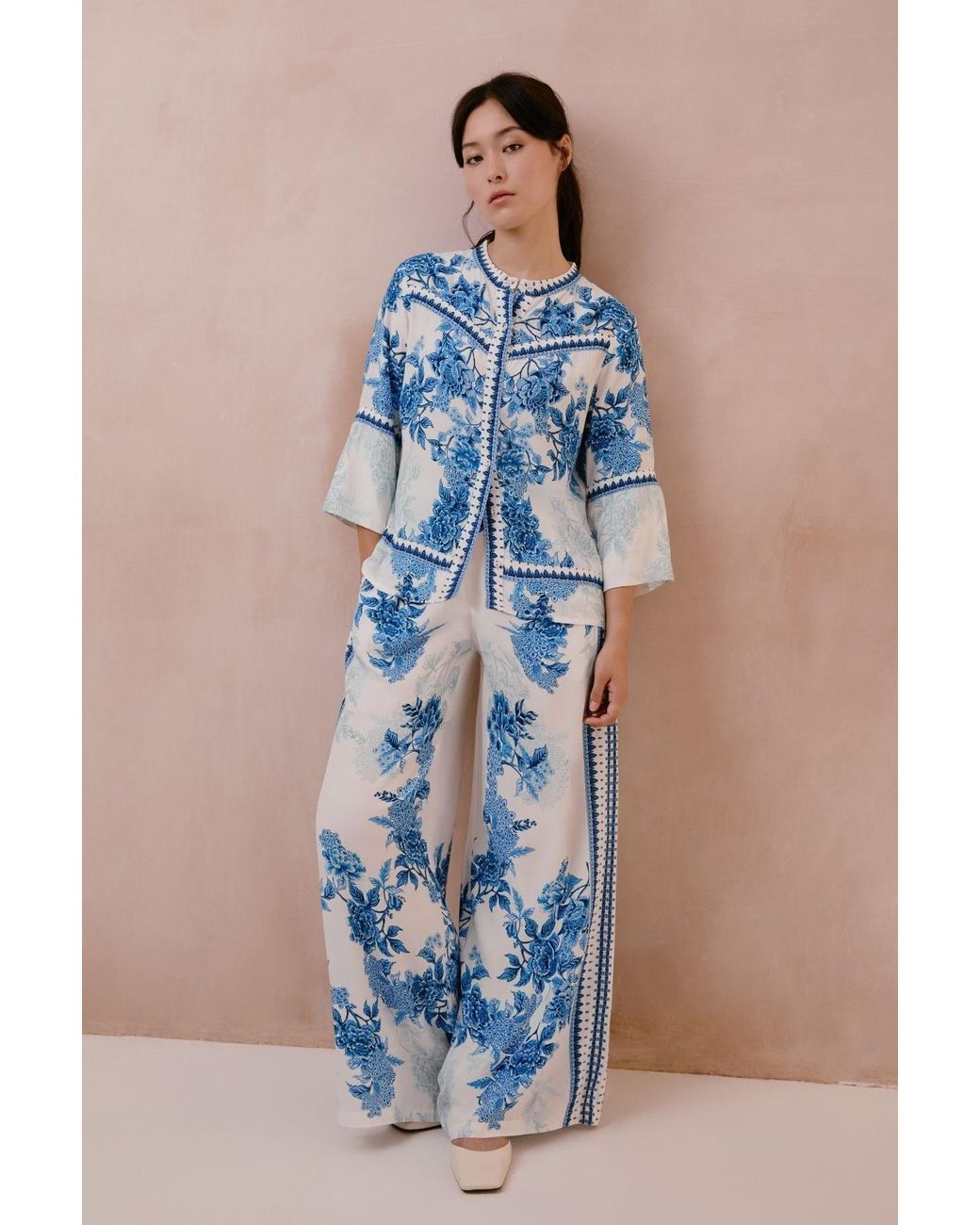 Raishma Blue Myra Shirt