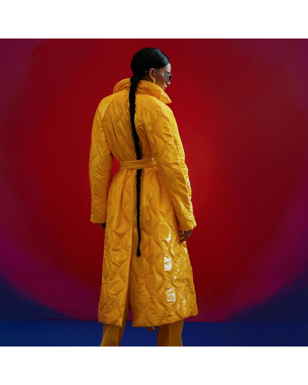 AGGI by HALEWSKI Harlow Super Yellow Coat