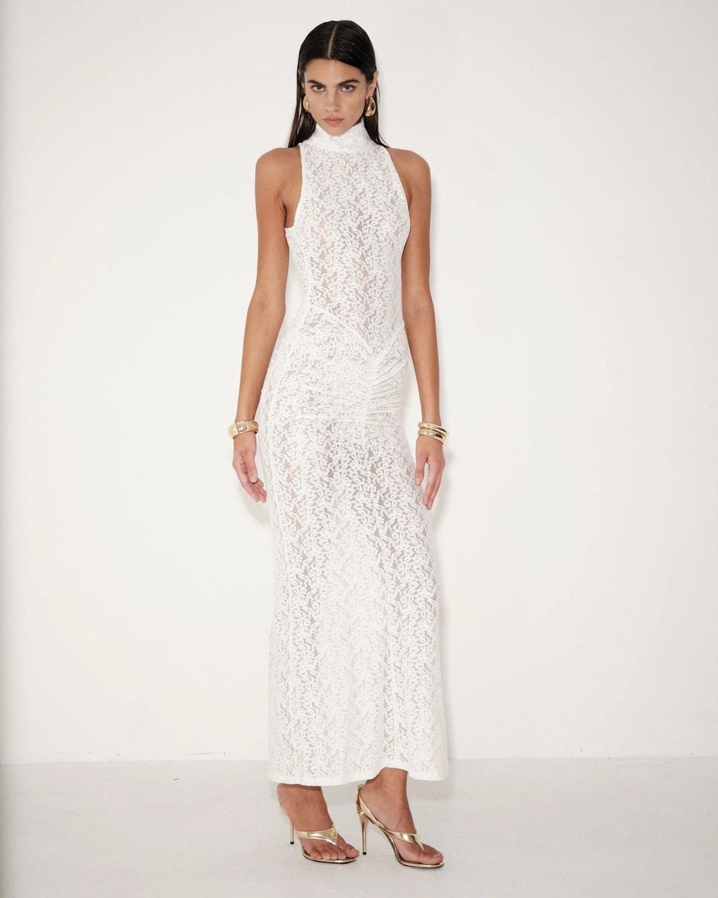 Delfi Collective White Sylvia Dress