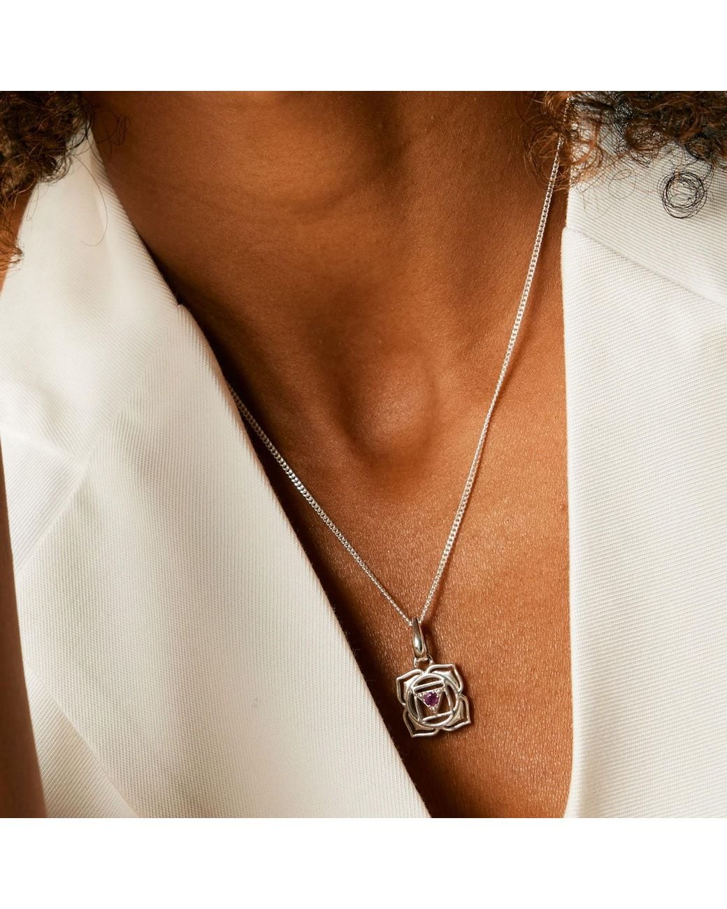 Charlotte's Web Jewellery Metallic Root Chakra Necklace