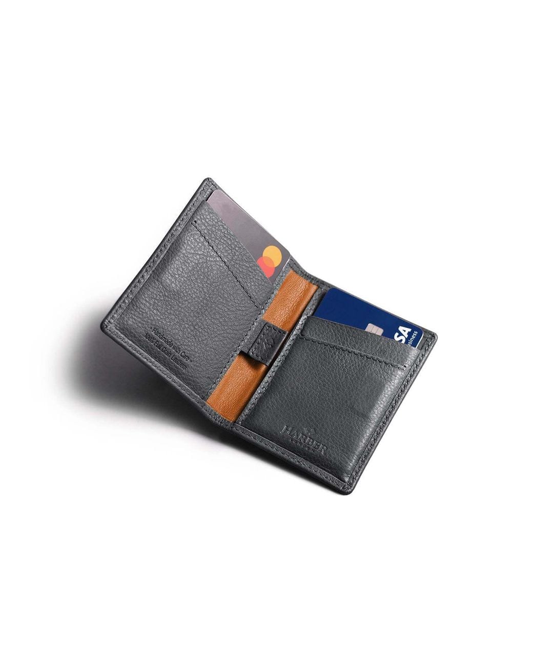 Harber London Black Rfid Card Wallet for men