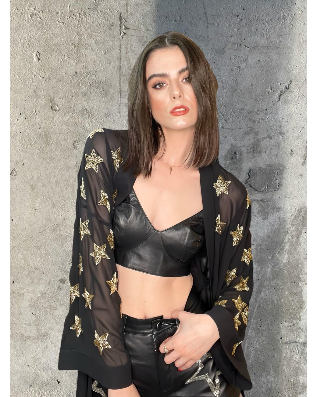 Any Old Iron Black Goldie Star Duster