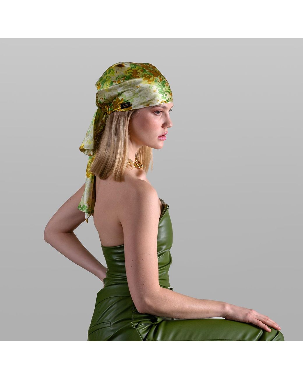 Sibi Hats Green Blossom