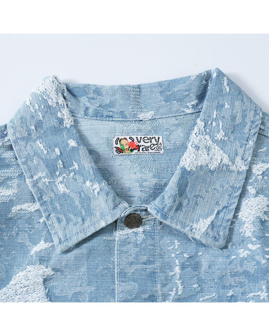 VERYRARE Blue Saint Michael Trucker for men
