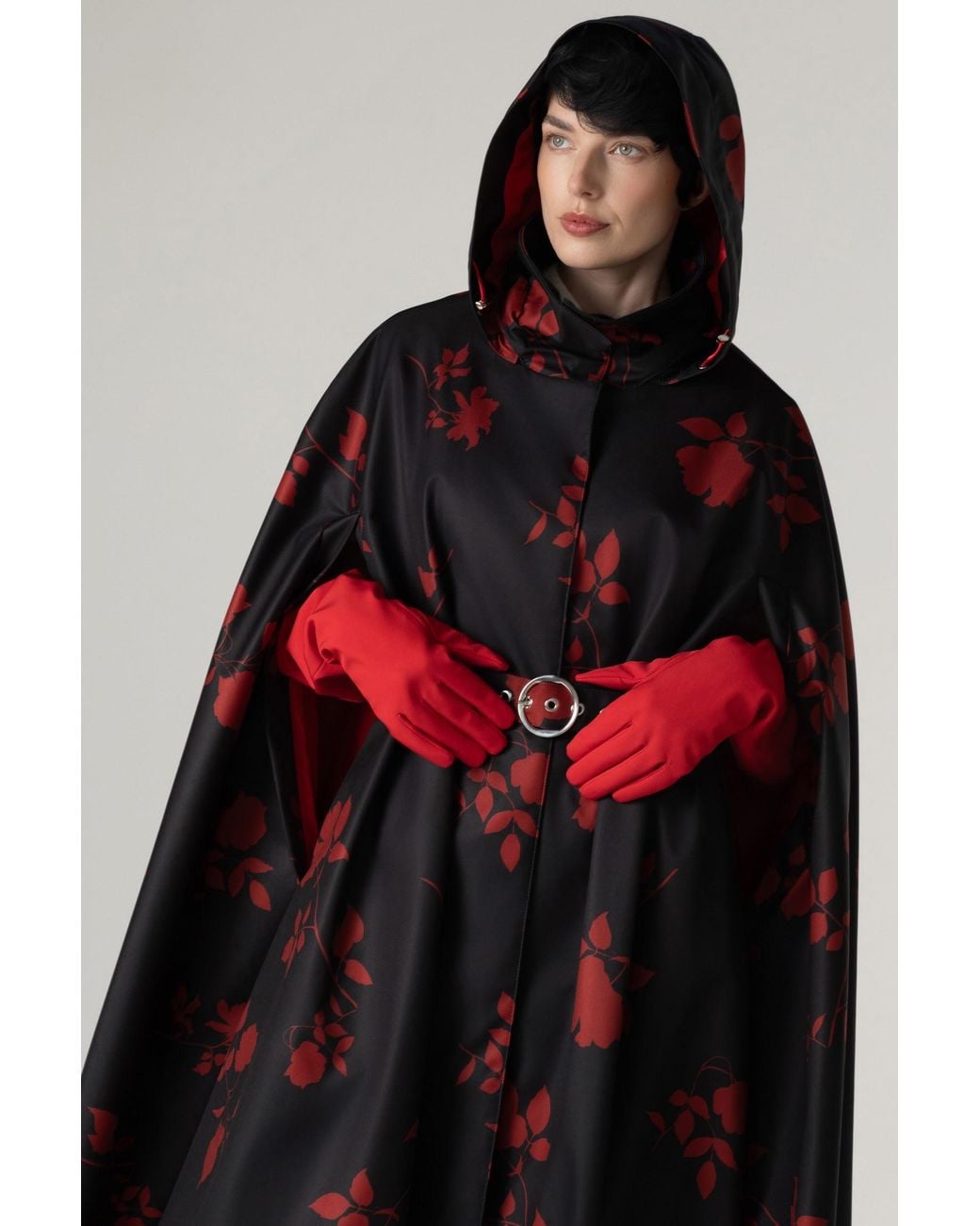 RainSisters Red Softshell Long Gloves
