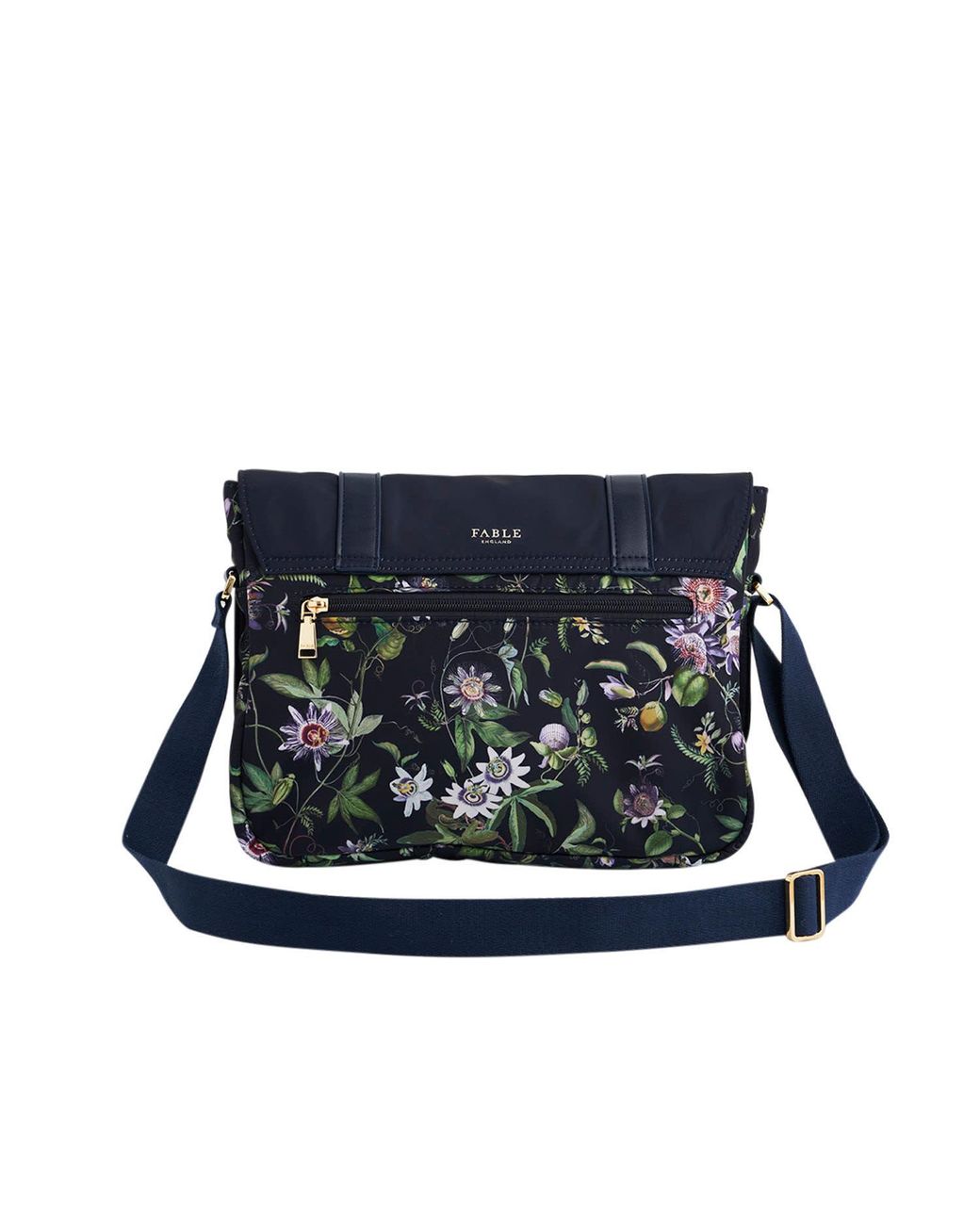 Fable England Blue Passion Flower Satchel