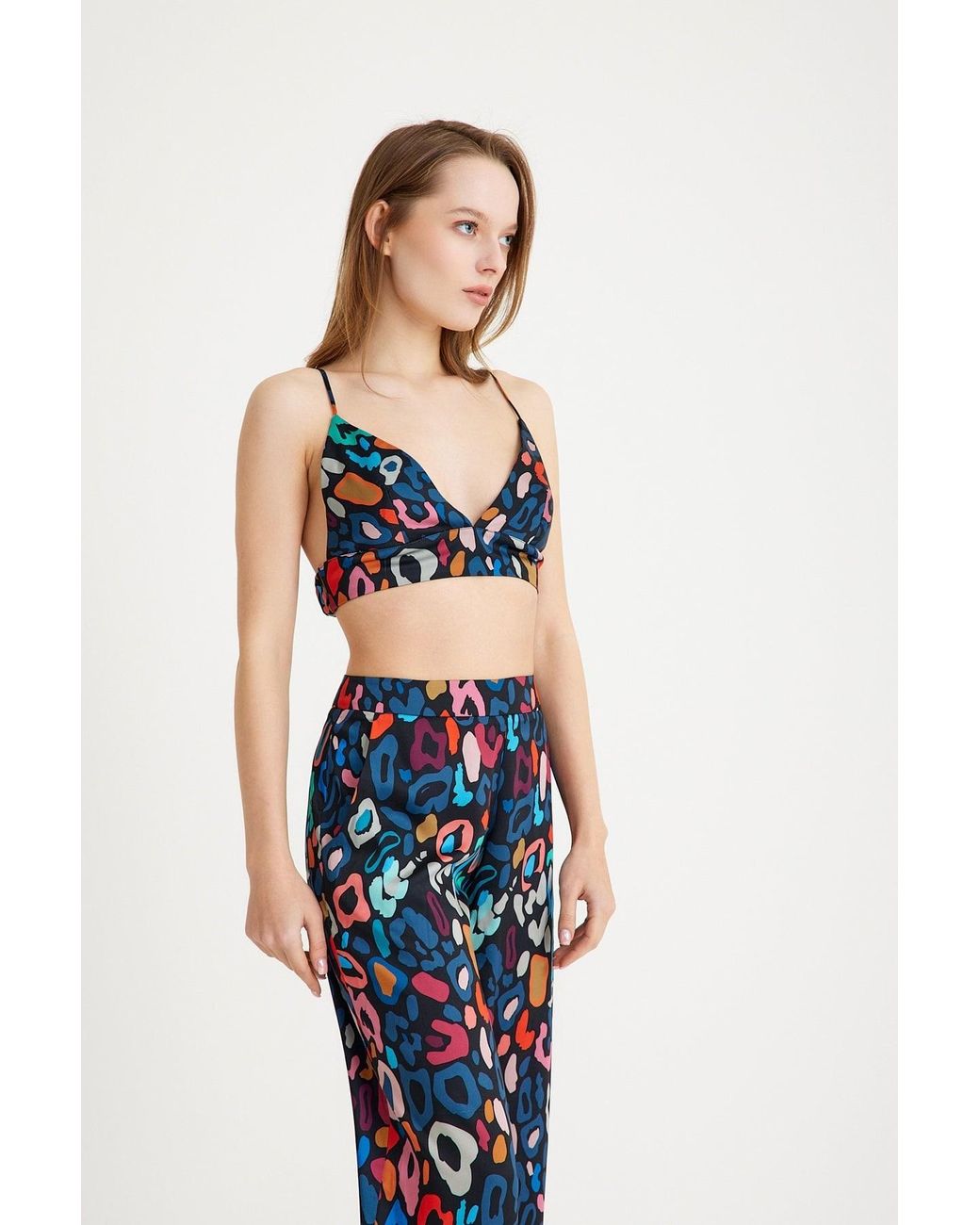 Growny Blue Iro Bralet