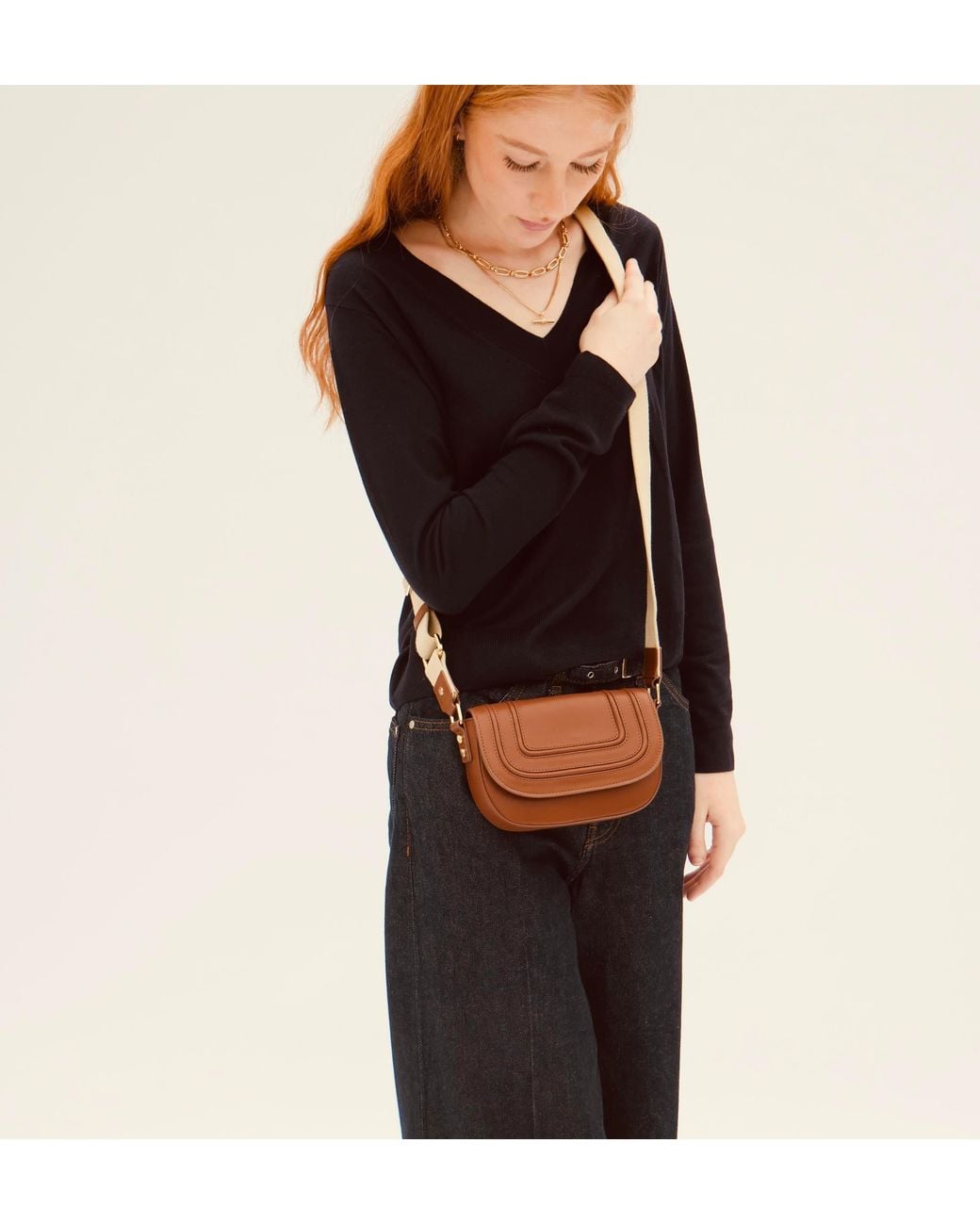 Apatchy London Brown The Mimi Tan Leather Bag
