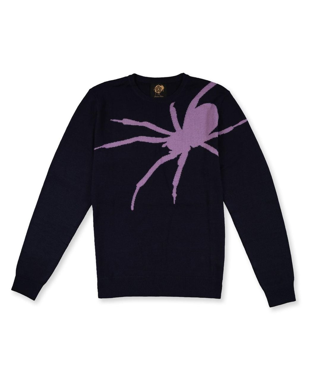 Gresham Blake Blue Spider Jumper for men