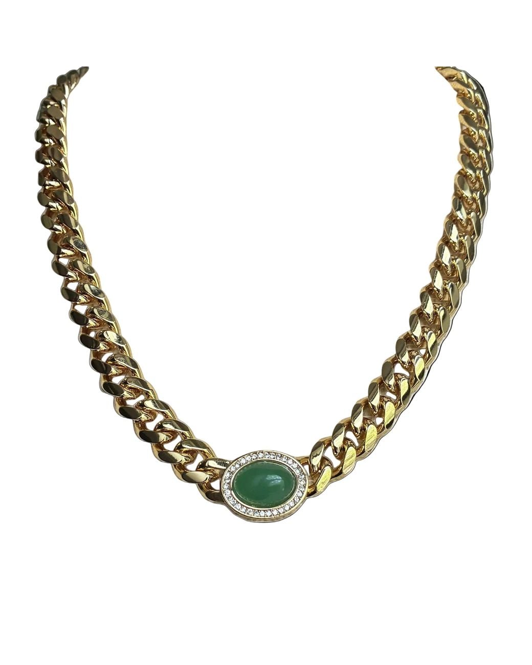 Laura Gray Metallic Harlow Curb Chain Carnelian, Lapis & Aventurine