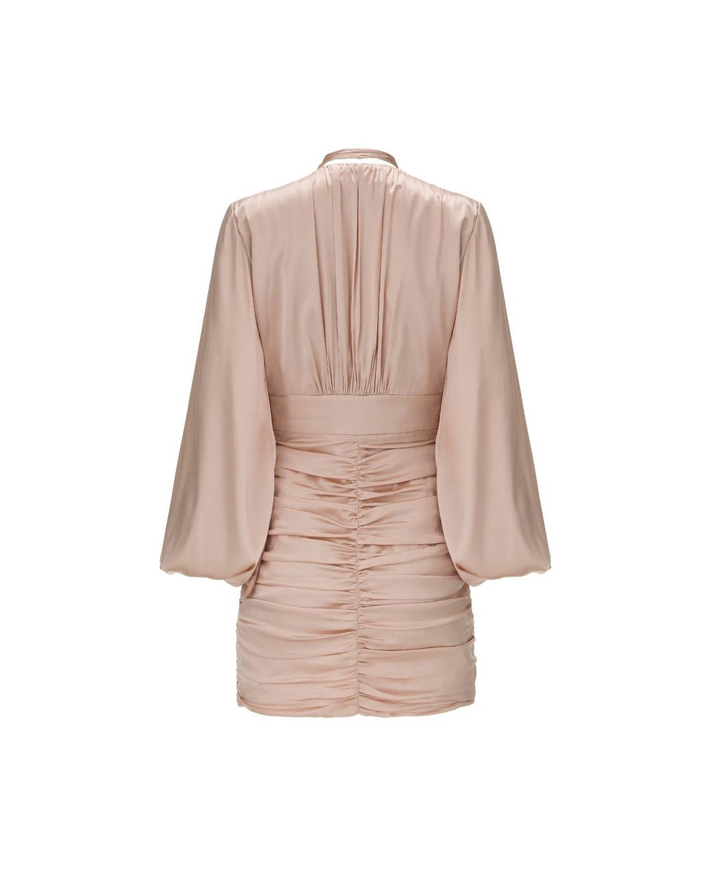 Lita Couture Pink Ruched Mini Dress