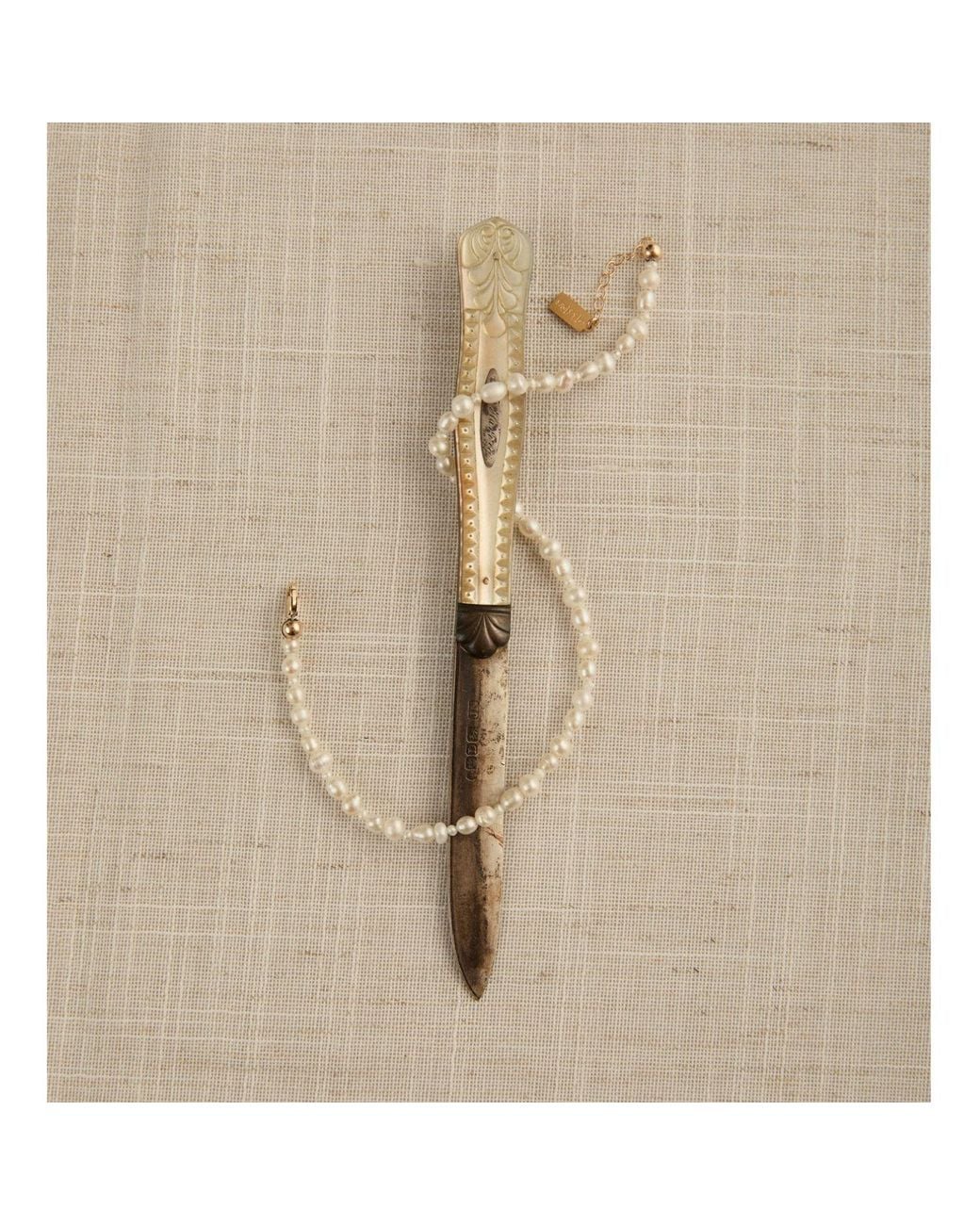 SET & STONES Metallic Bowie Anklet