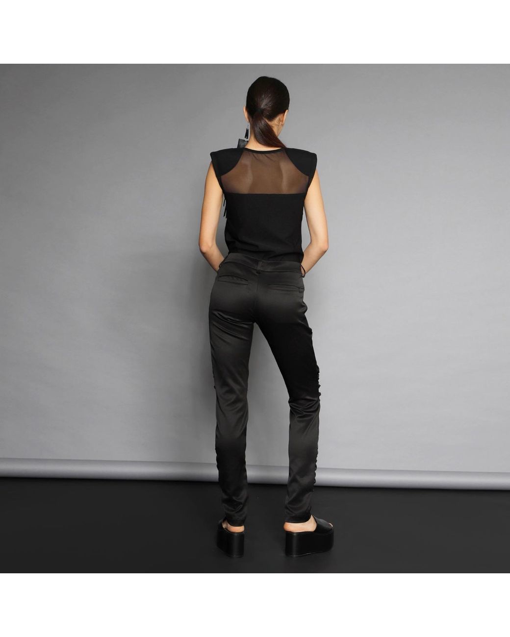 Silvia Serban Black Slim Pants