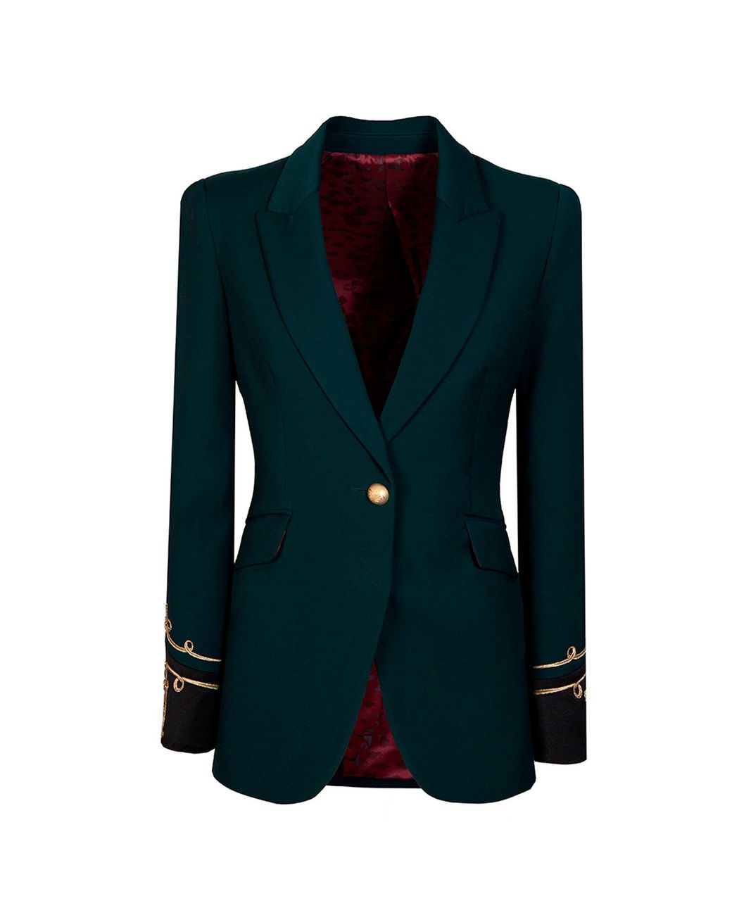 The Extreme Collection Dark Green Blazer Ashton Lyst