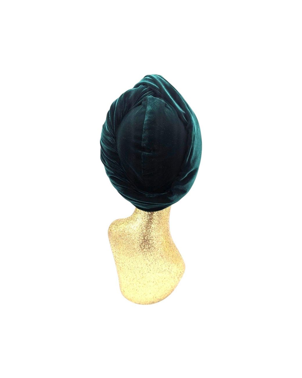 Julia Clancey Blue Classic Madam Forest Leopardita Turban