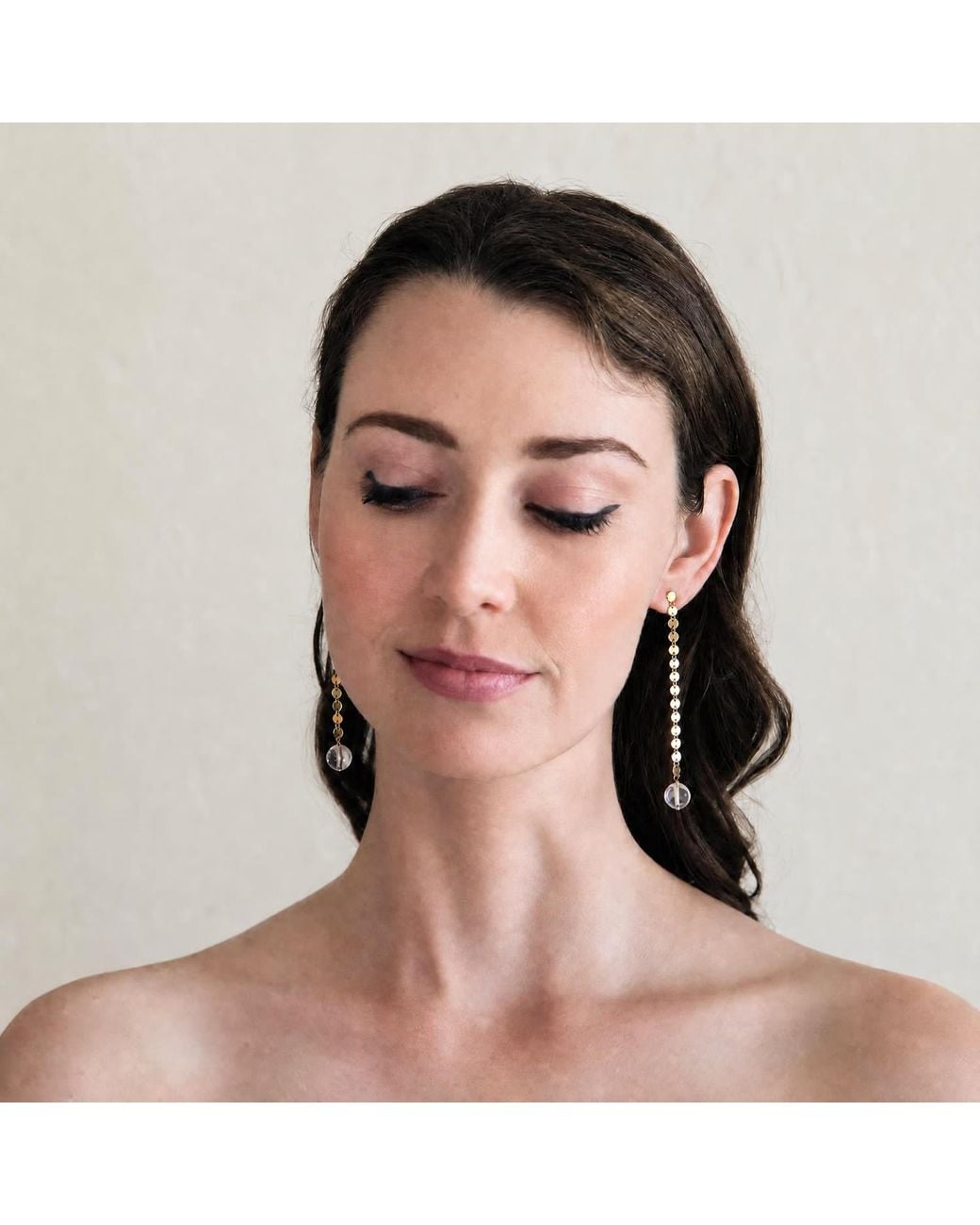 Heather Hawkins Jewelry Metallic November Rain Post Back Earrings