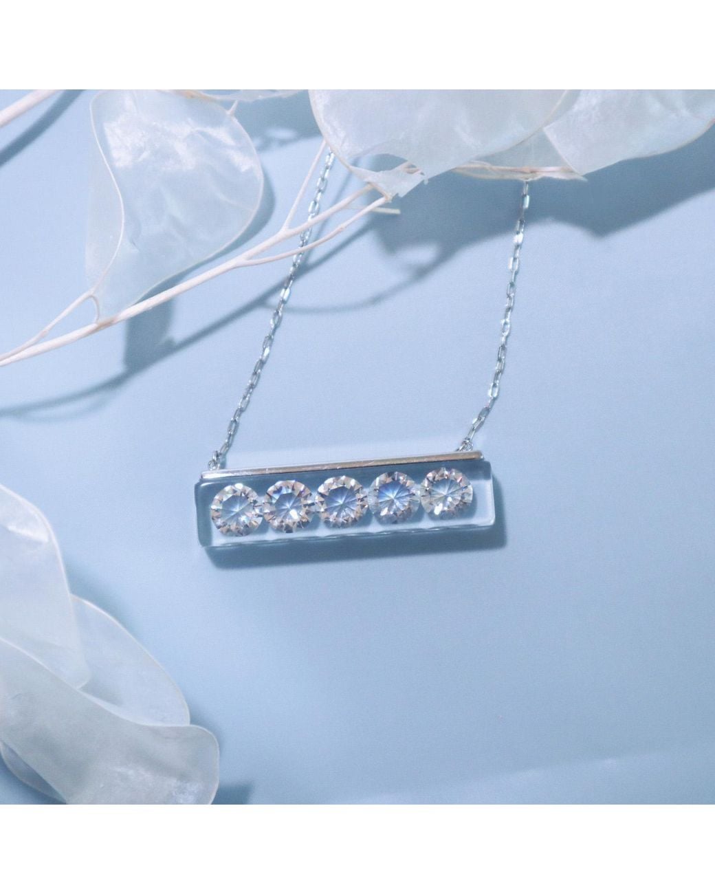 Iostudio White Five Dreams Necklace