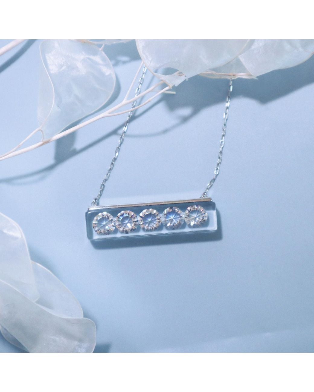 Iostudio White Five Dreams Necklace