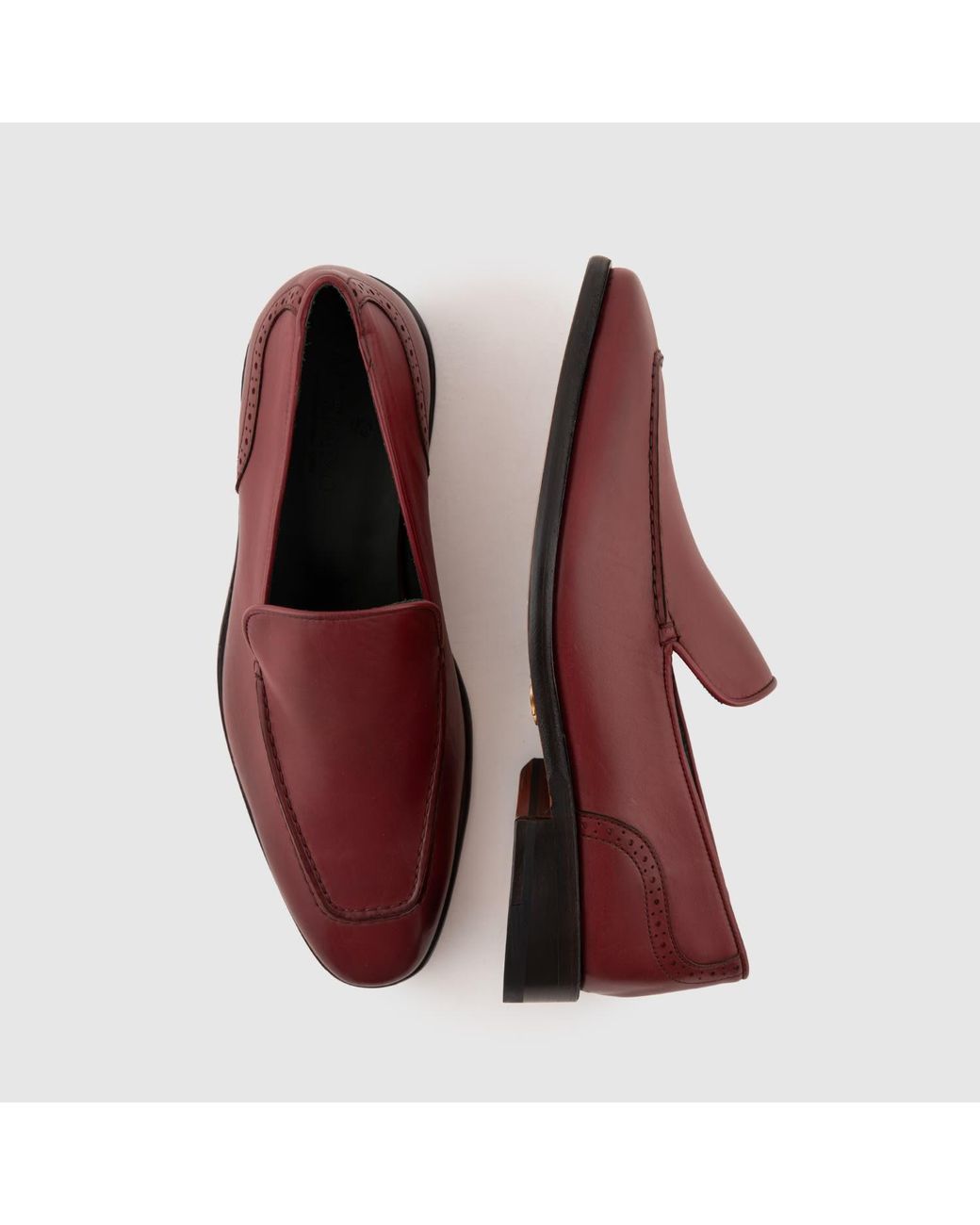 Mariano Shoes Red Idanha Loafers Bordeaux
