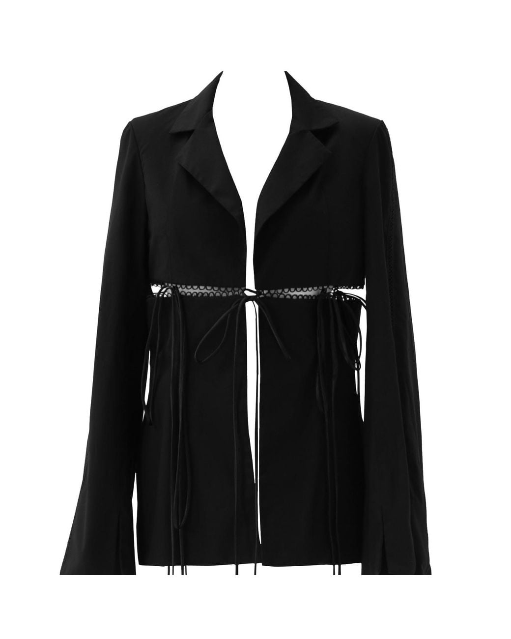La Musa Black Heart Blazer