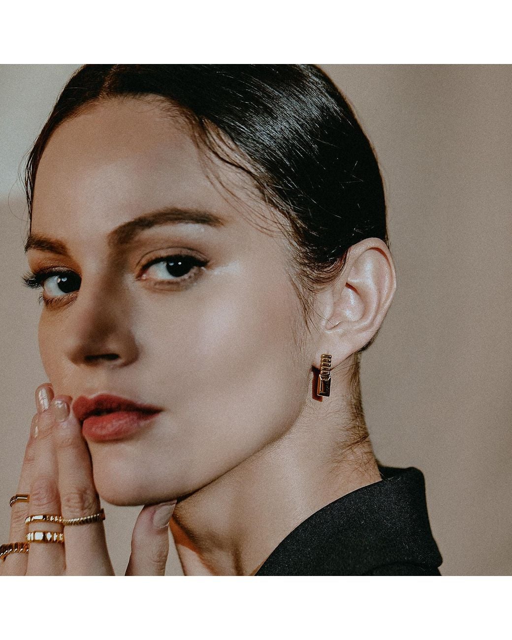 Lait & Lune Metallic Tuscan Earrings