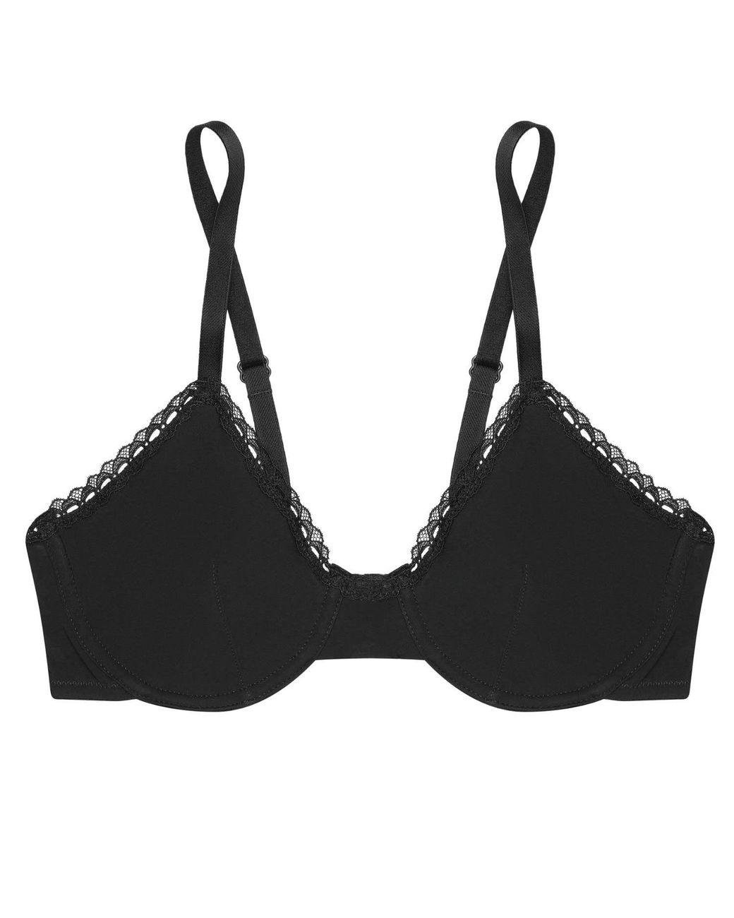 Verdant Intimates Black Modal Air Full Bra