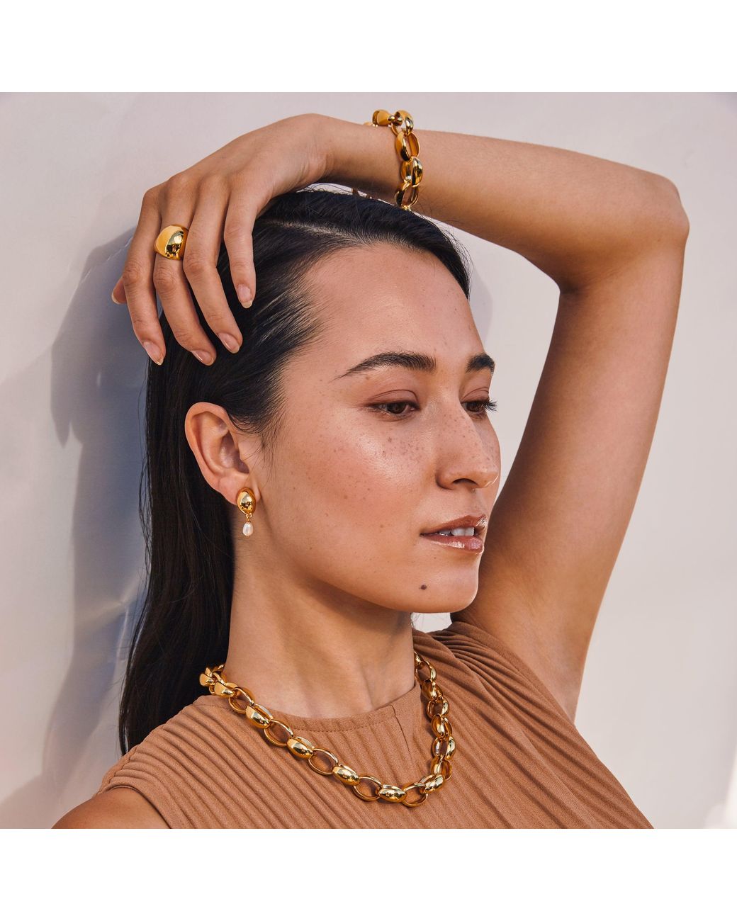 Biko Jewellery Metallic Origin Collar