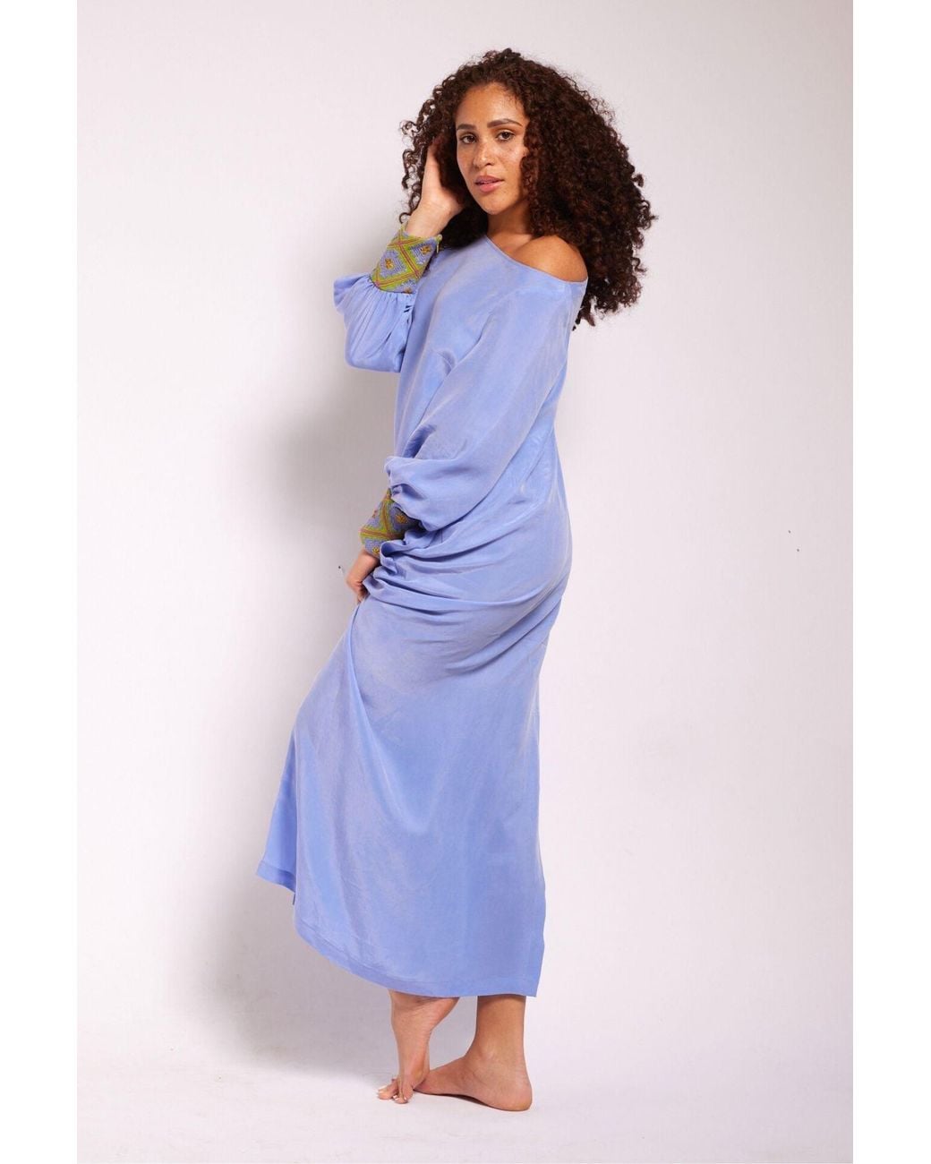 Yomisma Purple Chiapas Kaftan