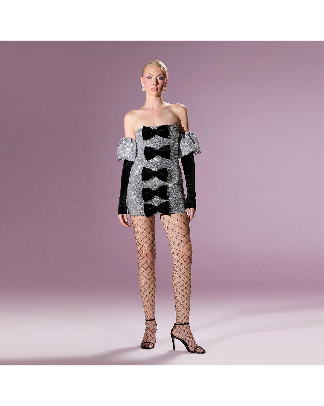 Nur Karaata Black Clarisse Dress
