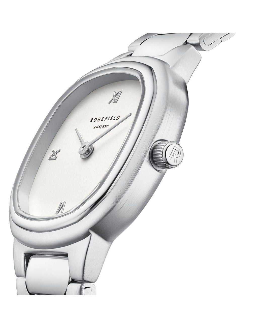 ROSEFIELD Metallic Gaia Xs Watch With Creme Dial And Roman Indexes