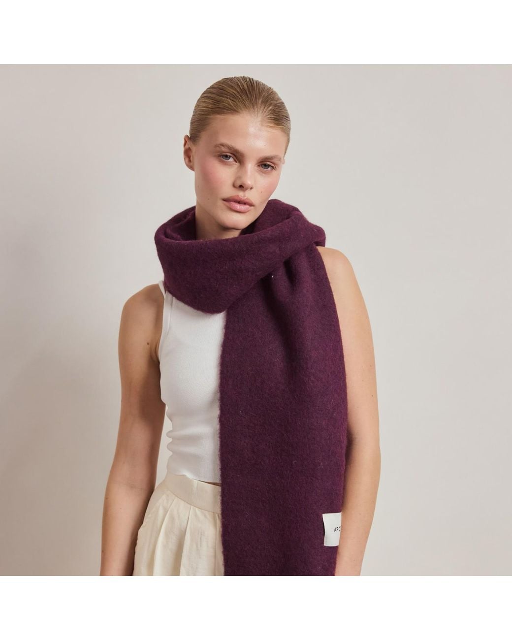 Arctic Fox & Co. Purple The Cloud Scarf