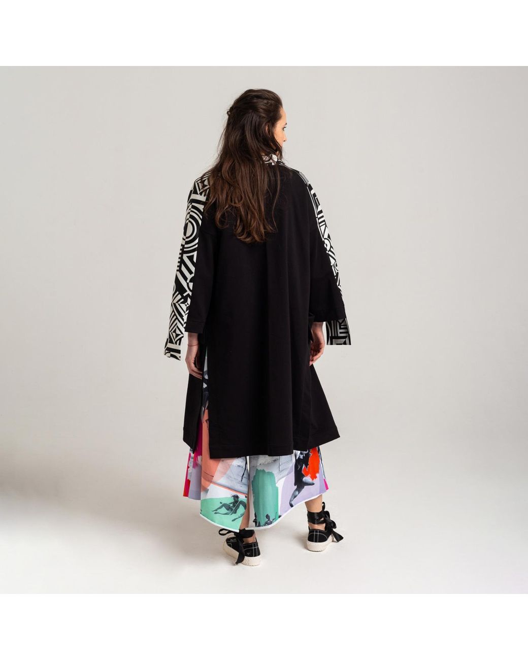 ARTISTA Black Code Coat