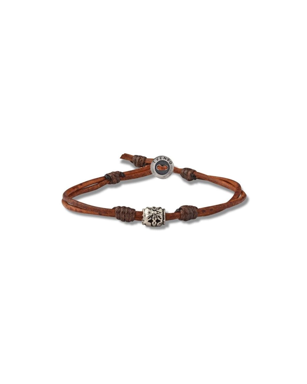 Tvento Brown The Raider Bracelet for men