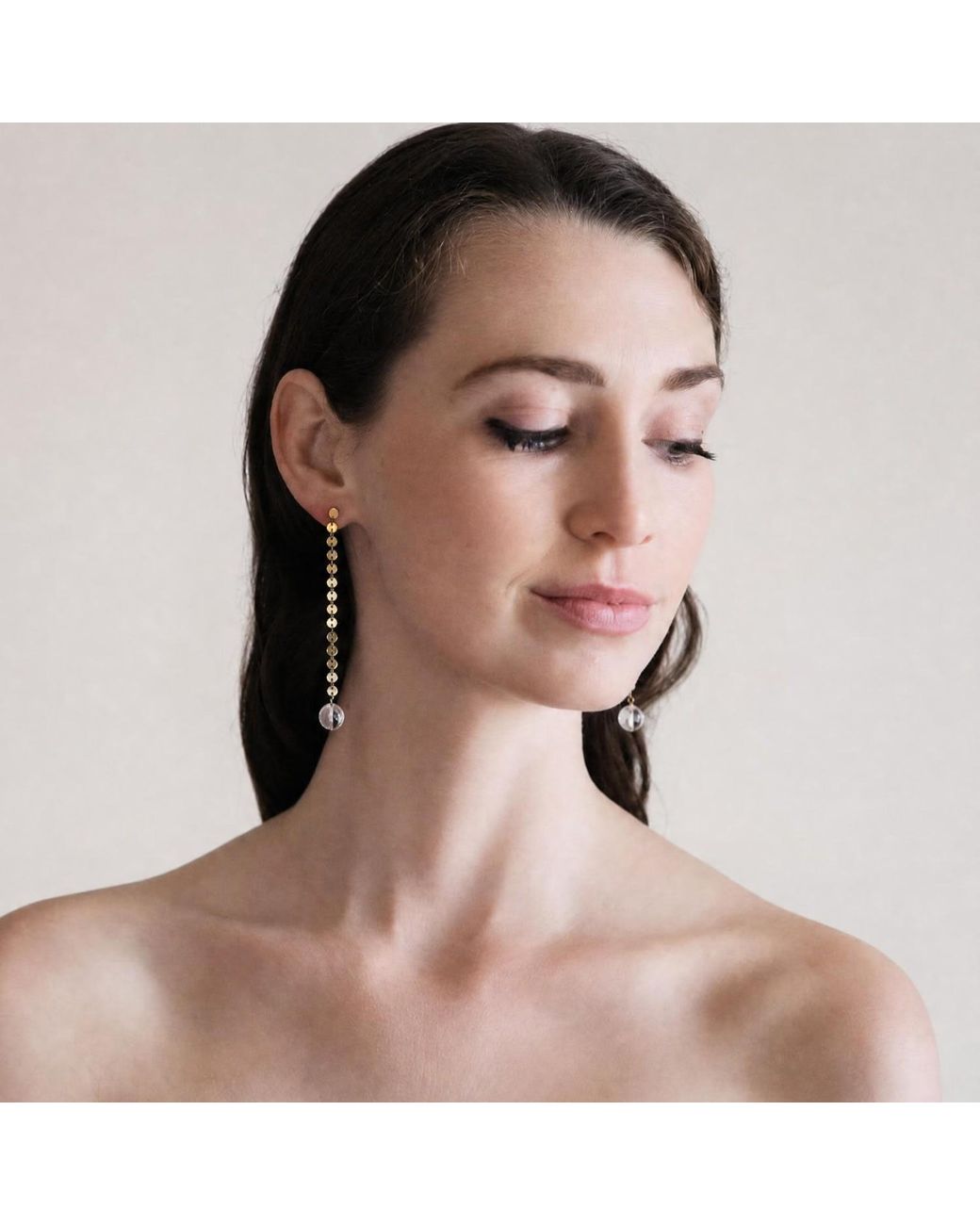 Heather Hawkins Jewelry Metallic November Rain Post Back Earrings