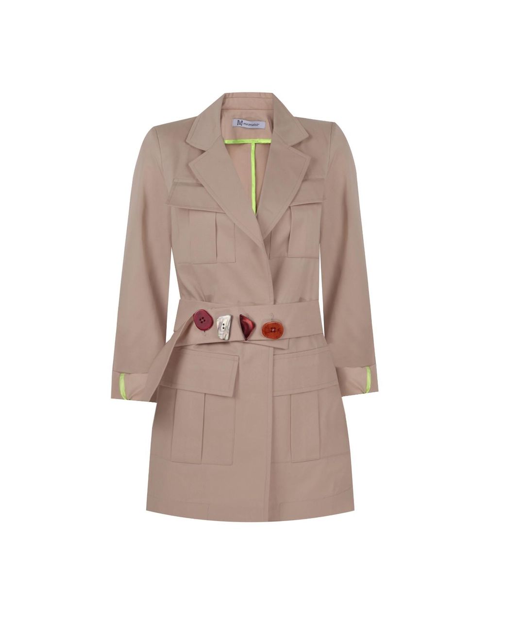 Mirimalist Brown Neutrals Terra Blazer