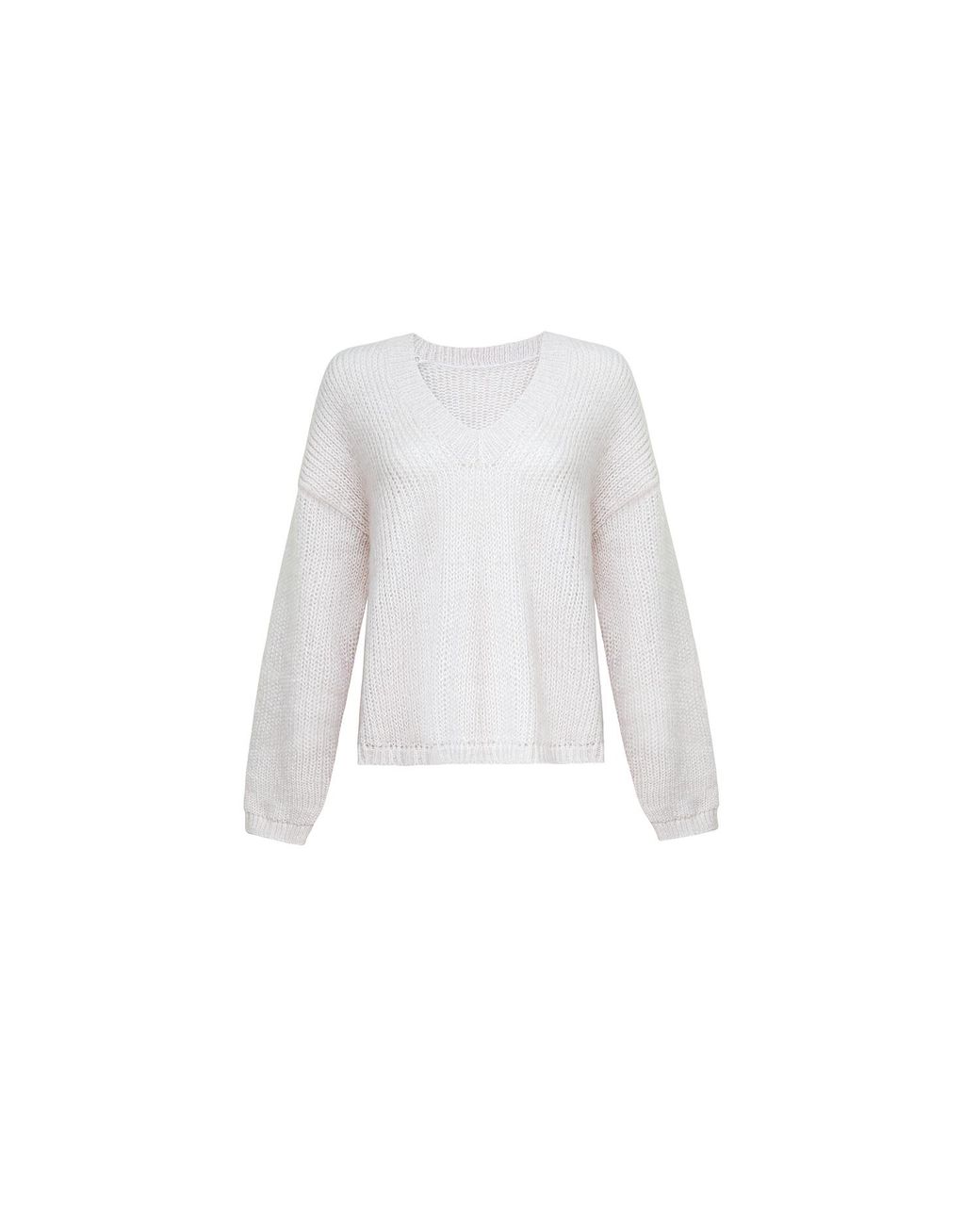 Audrey Vallens White Neutrals Miss Av Knit Jumper